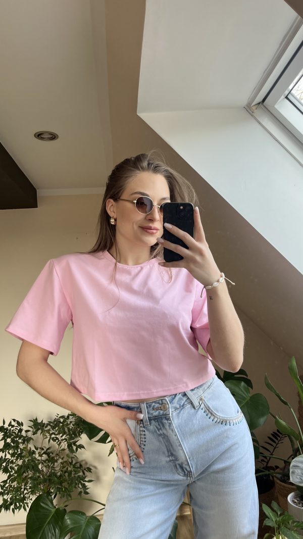 Krótki t-shirt